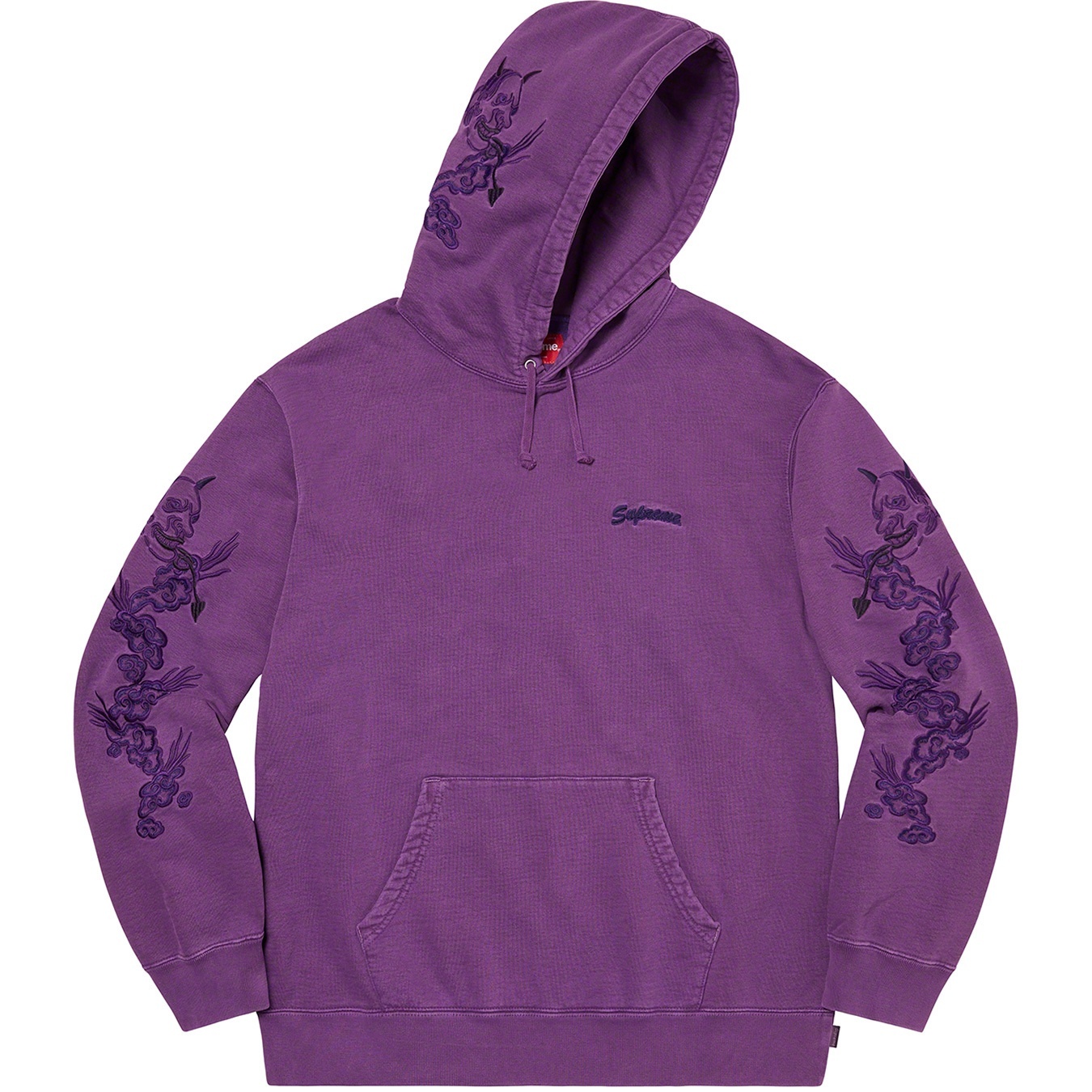 Dragon Overdyed Hooded Sweatshirt view 5